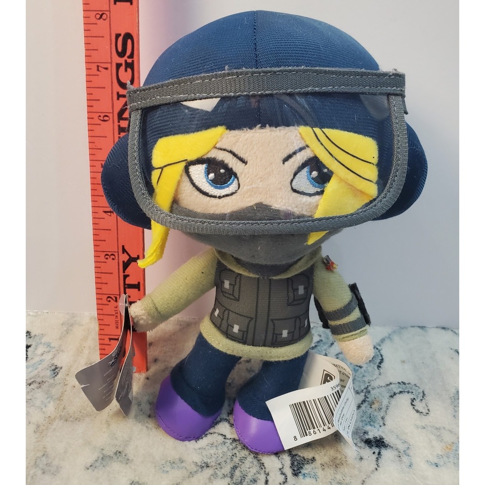 Ubisoft Tom Clancy's Rainbow Six: Siege Monika 'IQ' Weiss‎ 8 Inch Plush Doll
